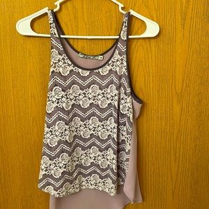 Chloe K Sheer tank